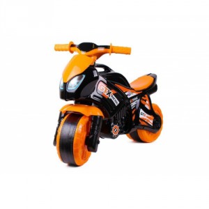 Odrážedlo motorka oranžovo-černá plast v sáčku 35x53x74cm 24m+ - Cena : 812,- Kč s dph 
