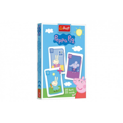Obrázek Černý Petr Prasátko Peppa/Peppa Pig společenská hra - karty v krabičce 6x9x1cm