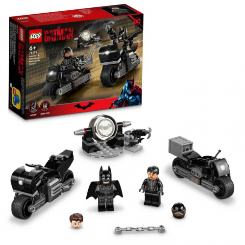 Obrázek LEGO<sup><small>®</small></sup> BATMAN 76179 - Honička na motorce Batmana a Seliny Kyle