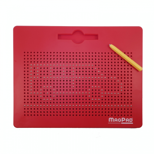 Magnetická tabulka Magpad - Červená - BIG 714 kuliček - Cena : 704,- Kč s dph 