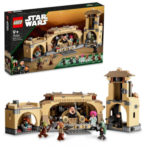 Obrázek LEGO<sup><small>®</small></sup> Star Wars 75326 - Trůnní sál Boby Fetta