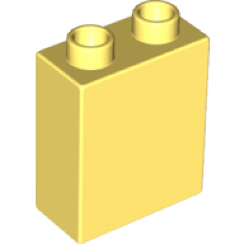 Obrázek LEGO<sup><small>®</small></sup> DUPLO<sup><small>®</small></sup> - Kostička 1x2x2, studená žlutá