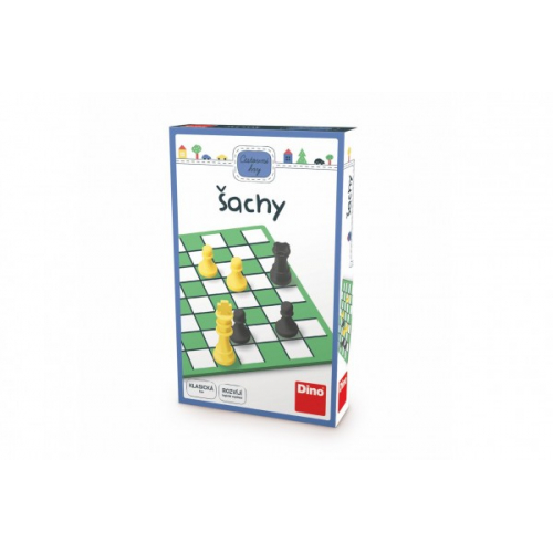 Obrázek Šachy cestovní hra v krabičce 11,5x18x3,5cm
