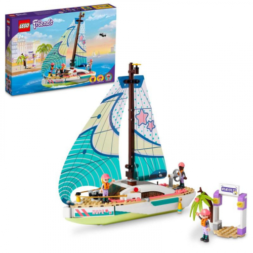 Obrázek LEGO<sup><small>®</small></sup> Friends 41716 - Stephanie a dobrodružství na plachetnici