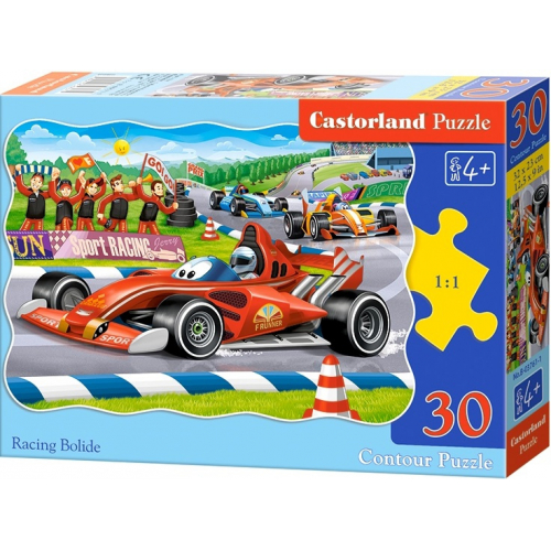 Obrázek Puzzle Castorland 30 dílků - Závodní formule