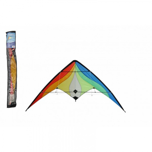 Obrázek Drak létající nylon 160x80cm barevný v sáčku