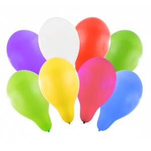 Obrázek balónek nafukovací 27 cm 8 ks v sáčku