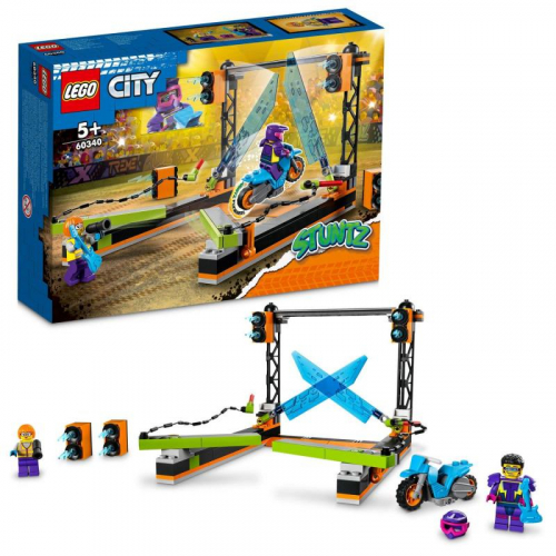 Obrázek LEGO<sup><small>®</small></sup> City 60340 - Kaskadérská výzva s čepelemi