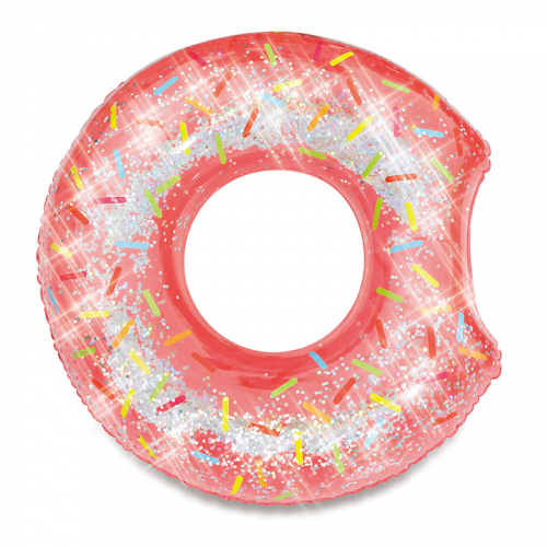 Obrázek Nafukovací kruh donut se třpytkami