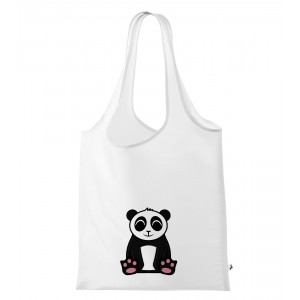 Nákupní taška Tučňák a jeho kamarádi - #2 panda velká