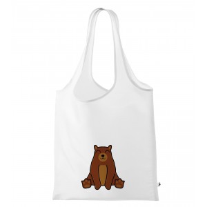 Nákupní taška Tučňák a jeho kamarádi - #9 medvěd hnědý