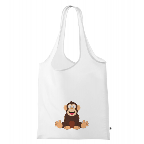 Obrázek Nákupní taška Veselá zvířátka - Šimpanz
