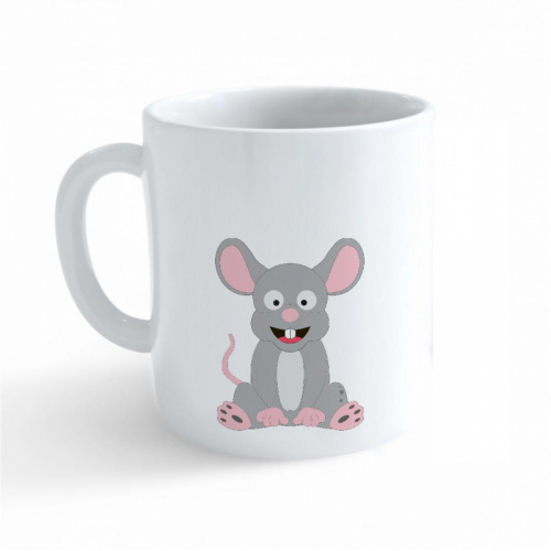 Hrnek Veselá zvířátka - Myška