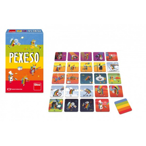 Pexeso T Dko 48 kartiek spoleensk hra v krabice 12x18x4cm - Cena : 128,- K s dph 