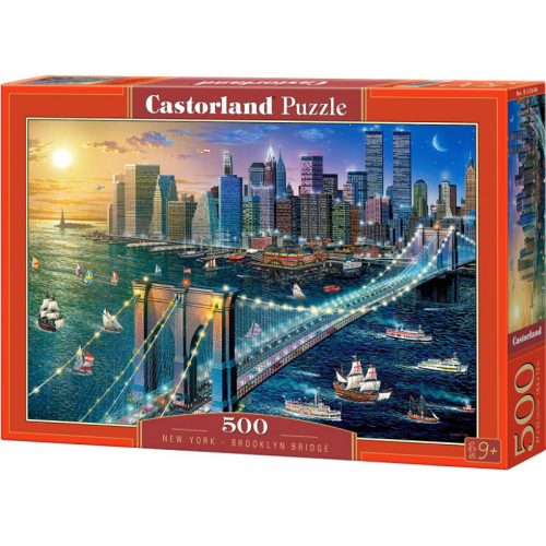 Puzzle 500 dlk - New York - Brooklynsk most - Cena : 127,- K s dph 