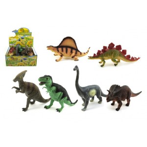 Obrázek Dinosaurus plast 40cm - 6ks v boxu