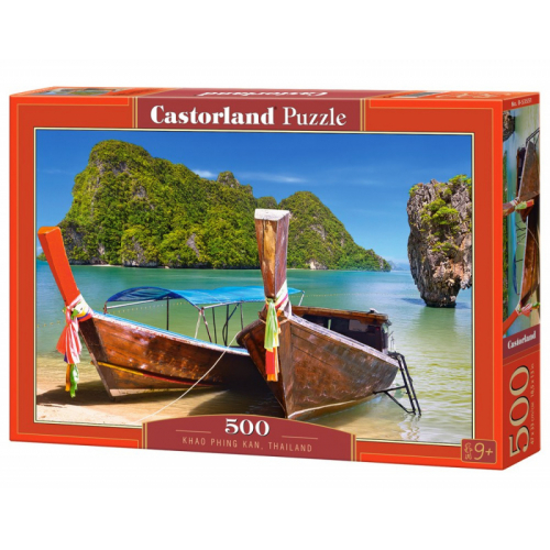 Puzzle Castorland 500 dlk - Khao Phing Kan, Thailand - Cena : 125,- K s dph 