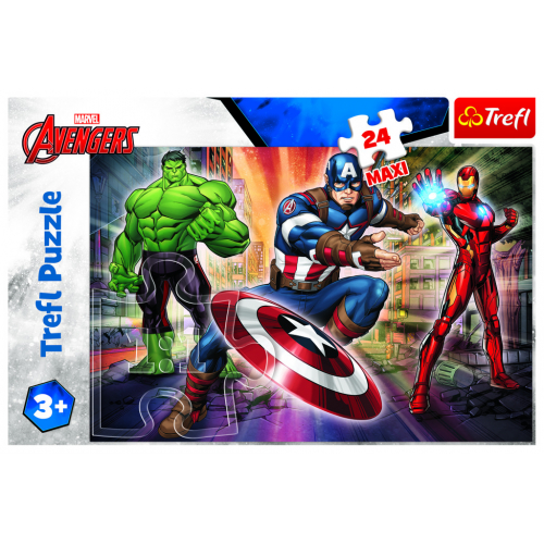 Puzzle MAXI - Disney Marvel The Avengers 24 dlk - Cena : 209,- K s dph 