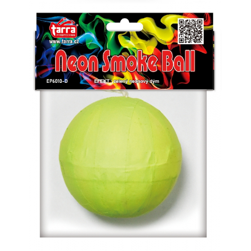 Obrzek Dmovnice zelen 1ks Neon Smoke Ball