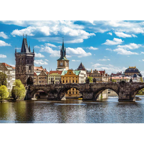Obrázek Praha: Pohled na Karlův Most 1000 Dílků