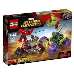 LEGO Super Heroes 76078 - Hulk vs. erven Hulk - Cena : 1406,- K s dph 