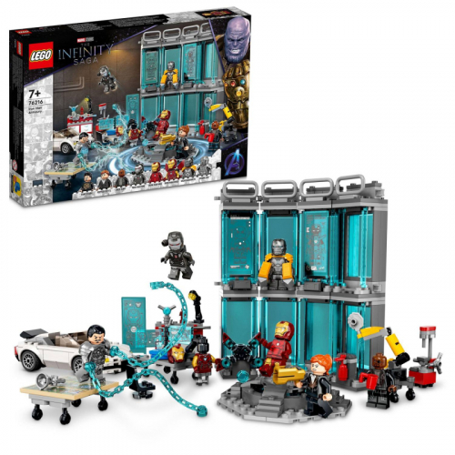 LEGO Super Heros 76216 - Zbrojnice Iron Mana - Cena : 1667,- K s dph 