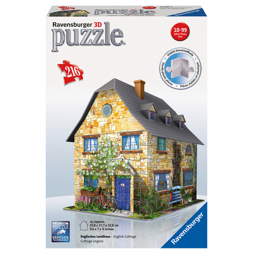 Puzzle 3D - Anglick Chata 216 dlk - Cena : 439,- K s dph 