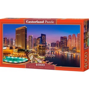 Puzzle 4000 dlk - Marina Pano, Dubai - Cena : 526,- K s dph 