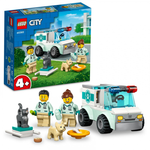 LEGO® City 60382 - Veterinární záchranka - Cena : 188,- Kč s dph 