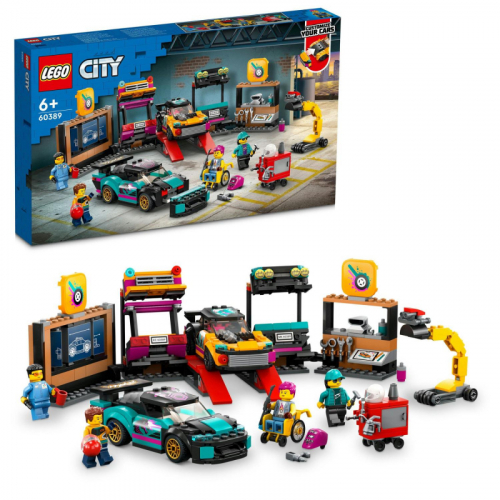 LEGO City 60389 - Tuningov autodlna - Cena : 934,- K s dph 