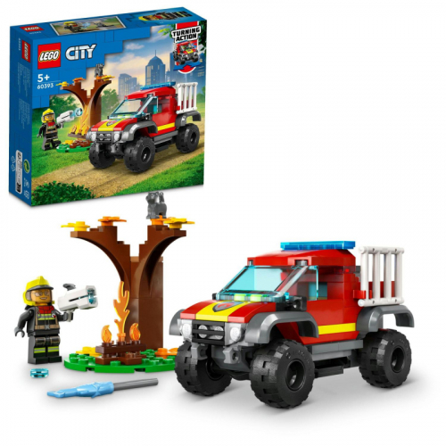 LEGO® City 60393 - Hasičský tereňák 4x4 - Cena : 188,- Kč s dph 