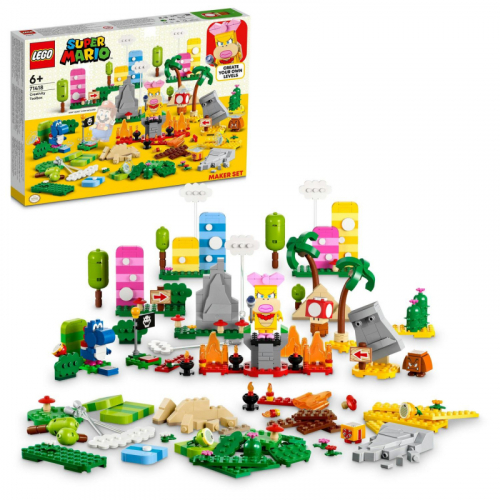 LEGO SUPER MARIO 71418 - Tvoiv box - set pro tvrce - Cena : 1139,- K s dph 