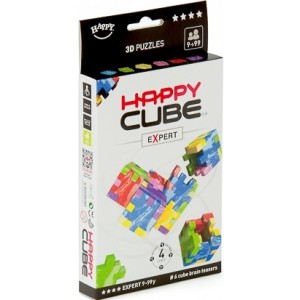 Hlavolam Happy cube Expert 6 ks v balen, obtnost 9+ let (Marble Cube) - Cena : 403,- K s dph 