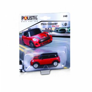 Polistil Mini Cooper Slot car 1:43 Red - Cena : 216,- K s dph 