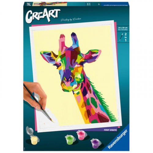 Obrázek CreArt Vtipná žirafa