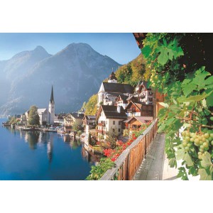 Puzzle Hallstatt, Rakousko - 2000 dlk - Cena : 319,- K s dph 