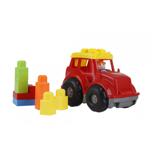Traktor s kostkami - Cena : 139,- K s dph 