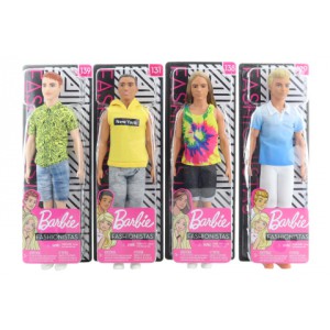 Barbie Model Ken DWK44 - rzn druhy - Cena : 262,- K s dph 