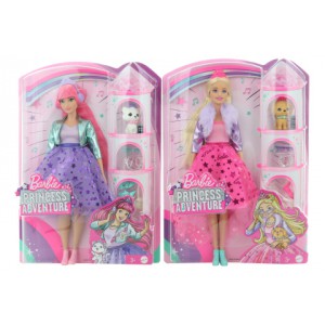 Barbie Princes adventure Princezna - 2 druhy - Cena : 565,- K s dph 