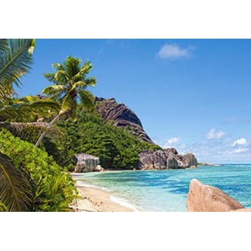 Puzzle 3000 dlk - Tropical Beach, Seychelles - Cena : 247,- K s dph 