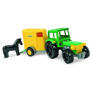 Traktor s vlekami plast 38cm - 2 druhy Wader - Cena : 163,- K s dph 