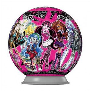 Monster High Puzzleball 54 dlk - 12 druh - Cena : 170,- K s dph 