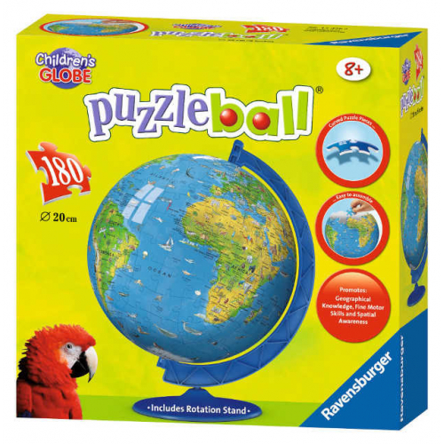 Puzzle Mapa svta Puzzleball 180 - Cena : 589,- K s dph 