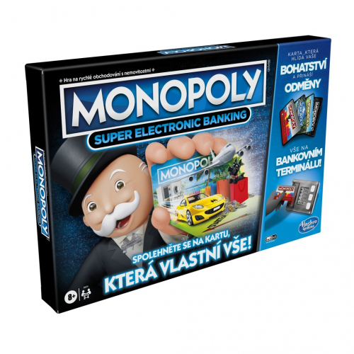 Monopoly Super elektronick bankovnictv - Cena : 837,- K s dph 