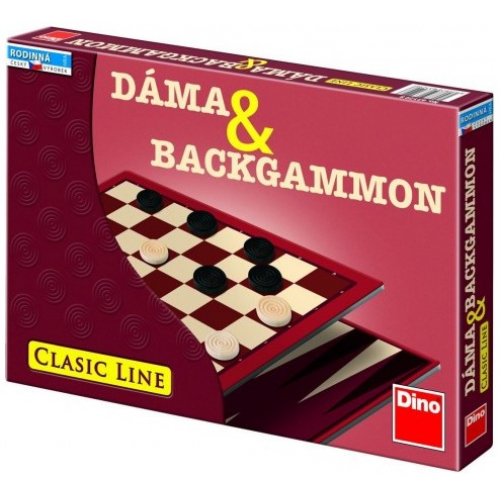 Hra dma a backgammon - Cena : 169,- K s dph 