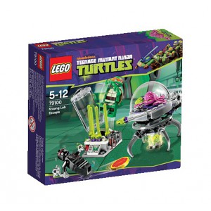 LEGO Ninja Turtles 79100 - nik z Krangovy laboratoe  - Cena : 323,- K s dph 