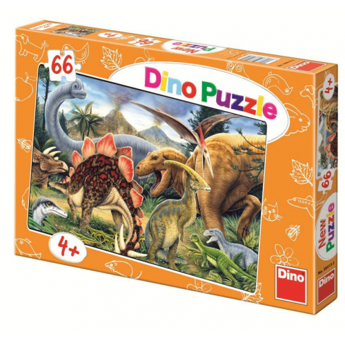 Puzzle Dinosaui - 66 dlk - Cena : 119,- K s dph 