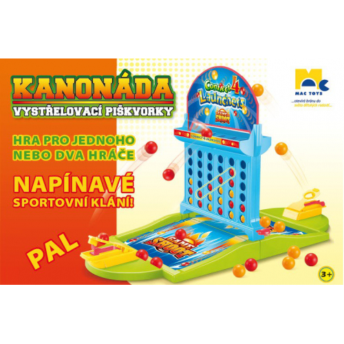 Mac Toys - Kanonda Vystelovac Pikvorky - Cena : 179,- K s dph 