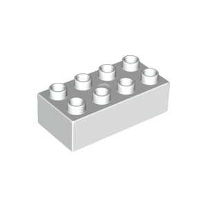 LEGO DUPLO - Kostika 2x4, Bl - Cena : 12,- K s dph 