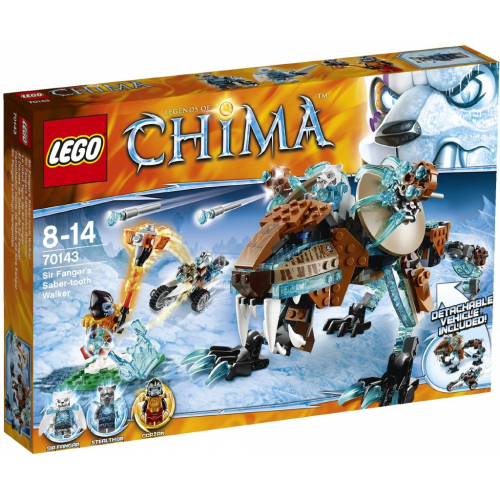 LEGO Chima 70143 - avlozub robot sira Fangara - Cena : 1599,- K s dph 